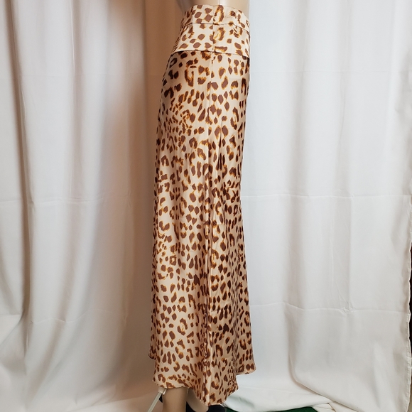 Free People Normani Leopard Print Skirt Size 12 - Picture 3 of 6